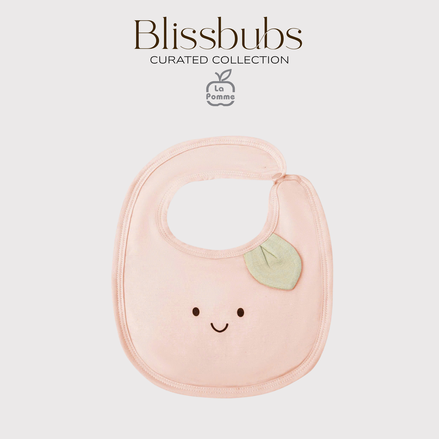 Bib | Silky-Soft Comfort for Milk Time (Sunny Orange)