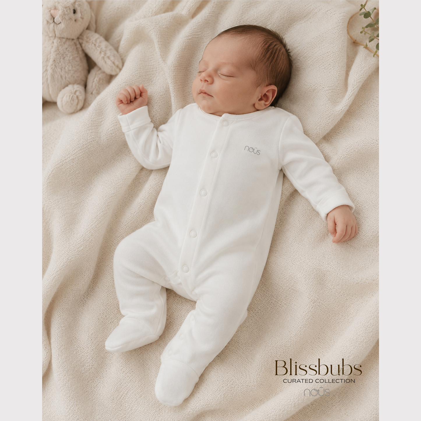 Pure Cloud Jumpsuit | Soft Full-Cover Comfort for Newborns