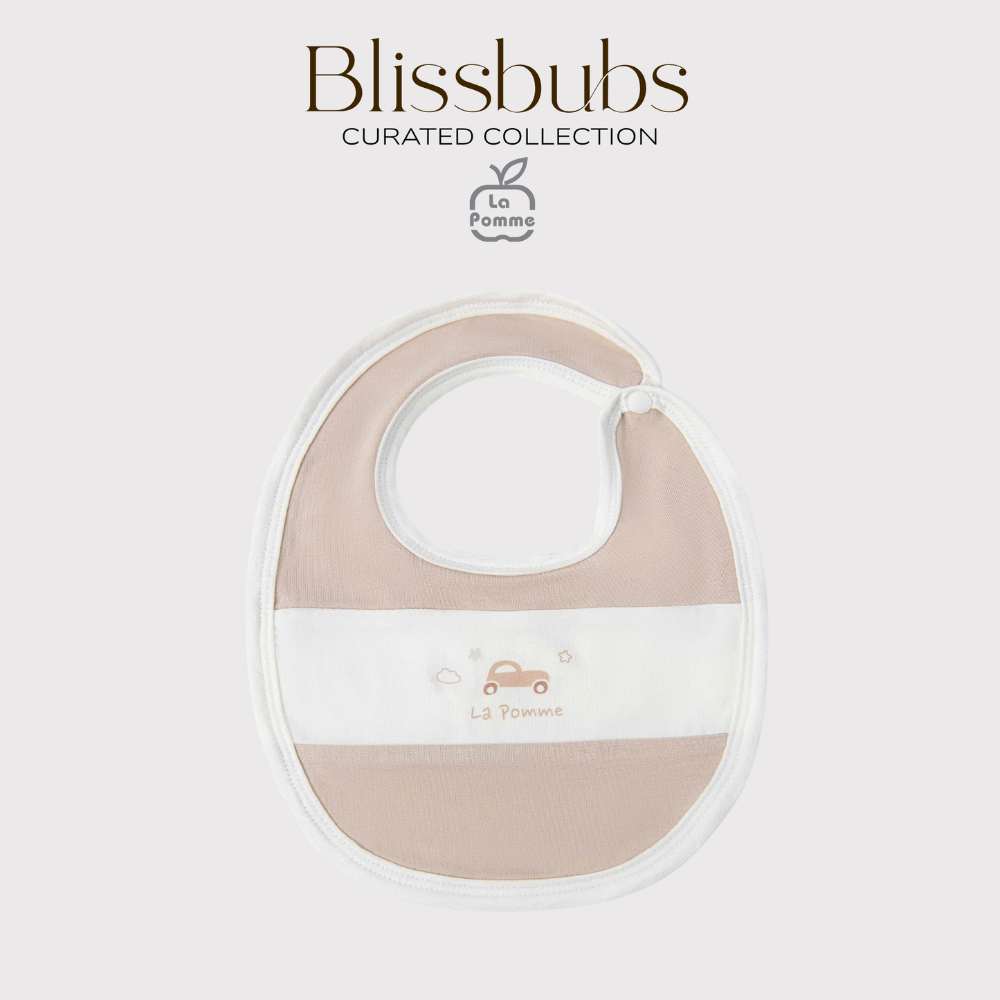 Bib | Silky-Soft Comfort for Milk Time (Dreamy Car)