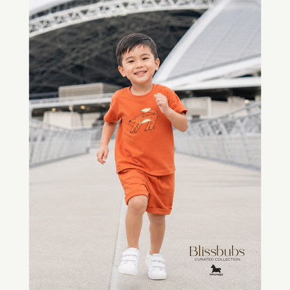 Napping Fox Short Set | Buttery-Soft Comfort for Every Little Adventure
