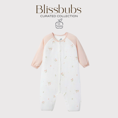 Dainty Bloom Jumpsuit | Soft Floral Comfort for Baby Girls