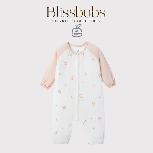 Dainty Bloom Jumpsuit | Soft Floral Comfort for Baby Girls