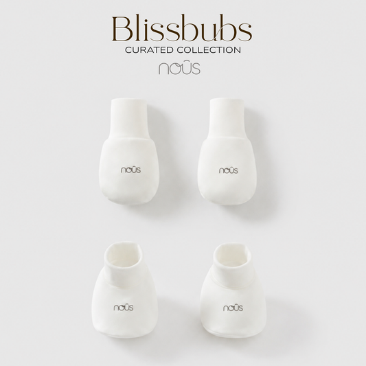 Mittens & Socks Set | Soft Signature Nu Blend for Tiny Hands & Feet (4 colors - Freesize)