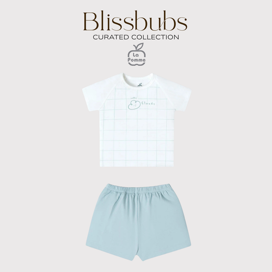 Smooth Touch Cloudy Short Set | Silky Soft Signature Petit Comfort
