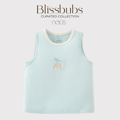 Fun Time Turtle Short Set | Soft Breathable Petit Bamboo for Playful Bubs