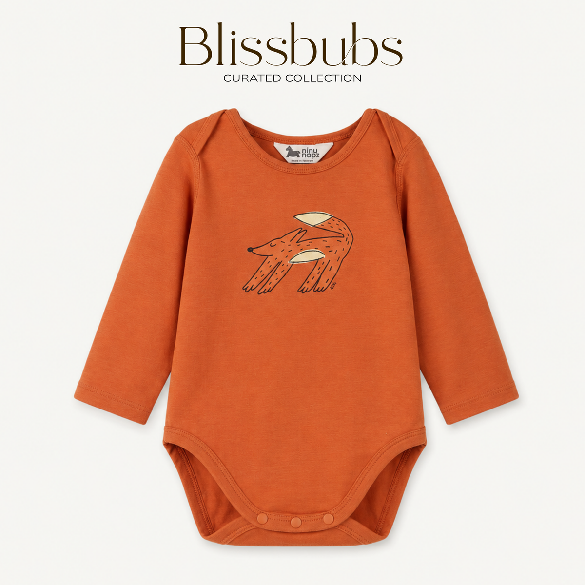 Napping Fox Bodysuit