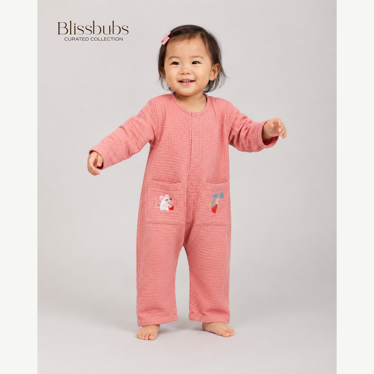 Berry Mouse Trip Jumpsuit