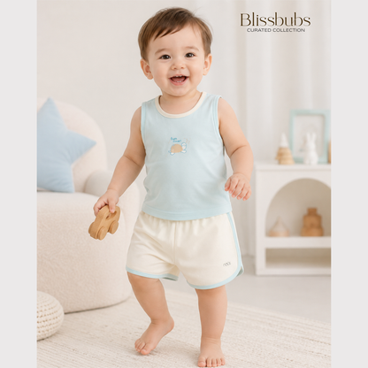 Fun Time Turtle Short Set