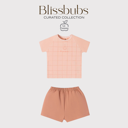 Smooth Touch Peachies Short Set | Silky Soft Signature Petit Comfort