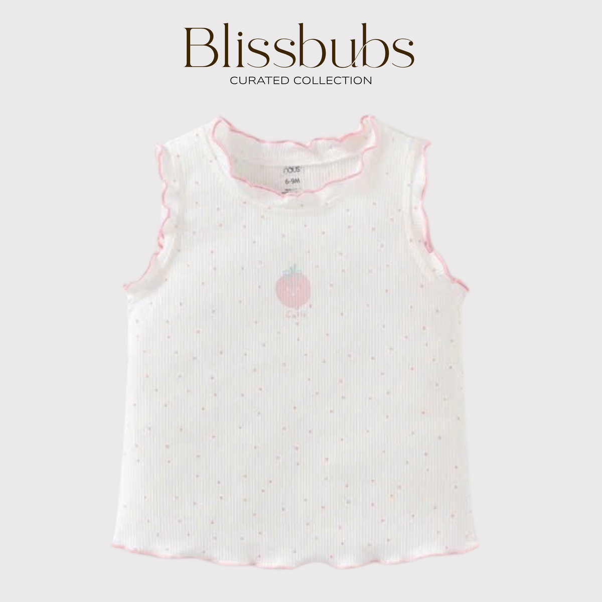 Peachy Dot Short Set