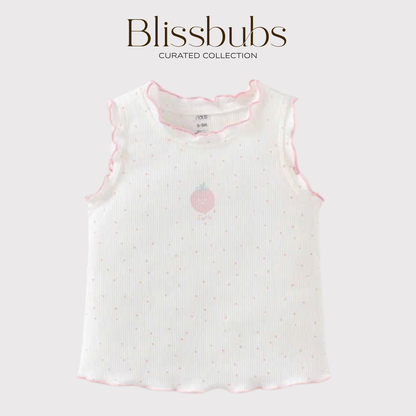 Peachy Dot Short Set
