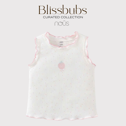 Peachy Dot Short Set | Soft Yet Durable for Active Little Girls