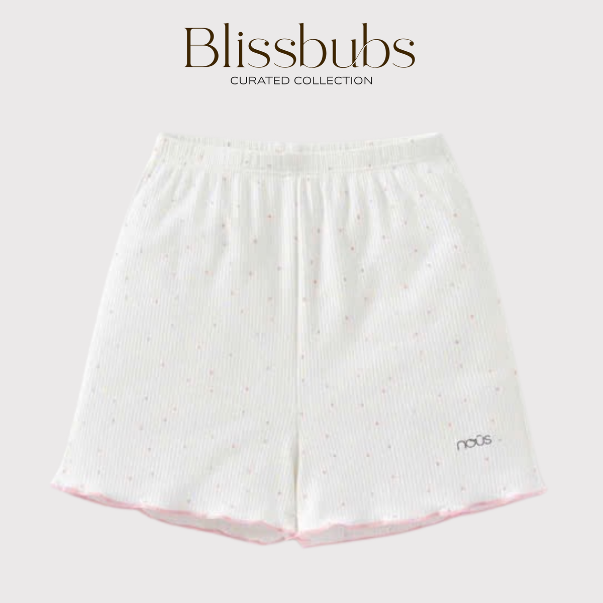 Peachy Dot Short Set