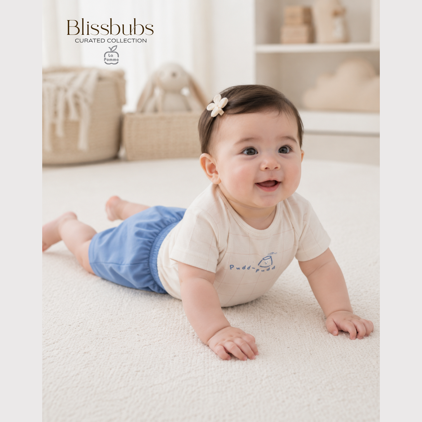 Smooth Touch Pudd Pudd Short Set | Silky Soft Signature Petit Comfort