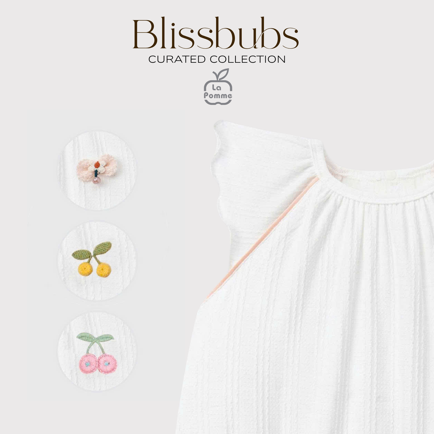 Floating Dance Bodysuit | Soft Jacquard Cotton Comfort for Lovely Girls