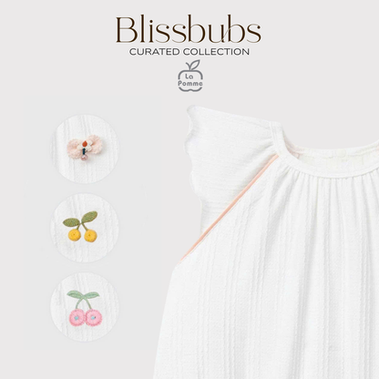 Floating Dance Bodysuit | Soft Jacquard Cotton Comfort for Lovely Girls