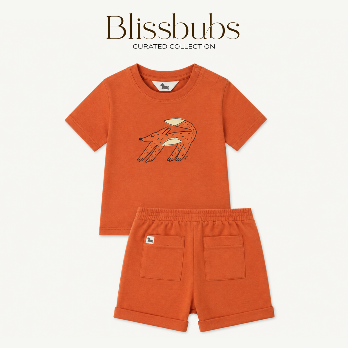 Napping Fox Short Set