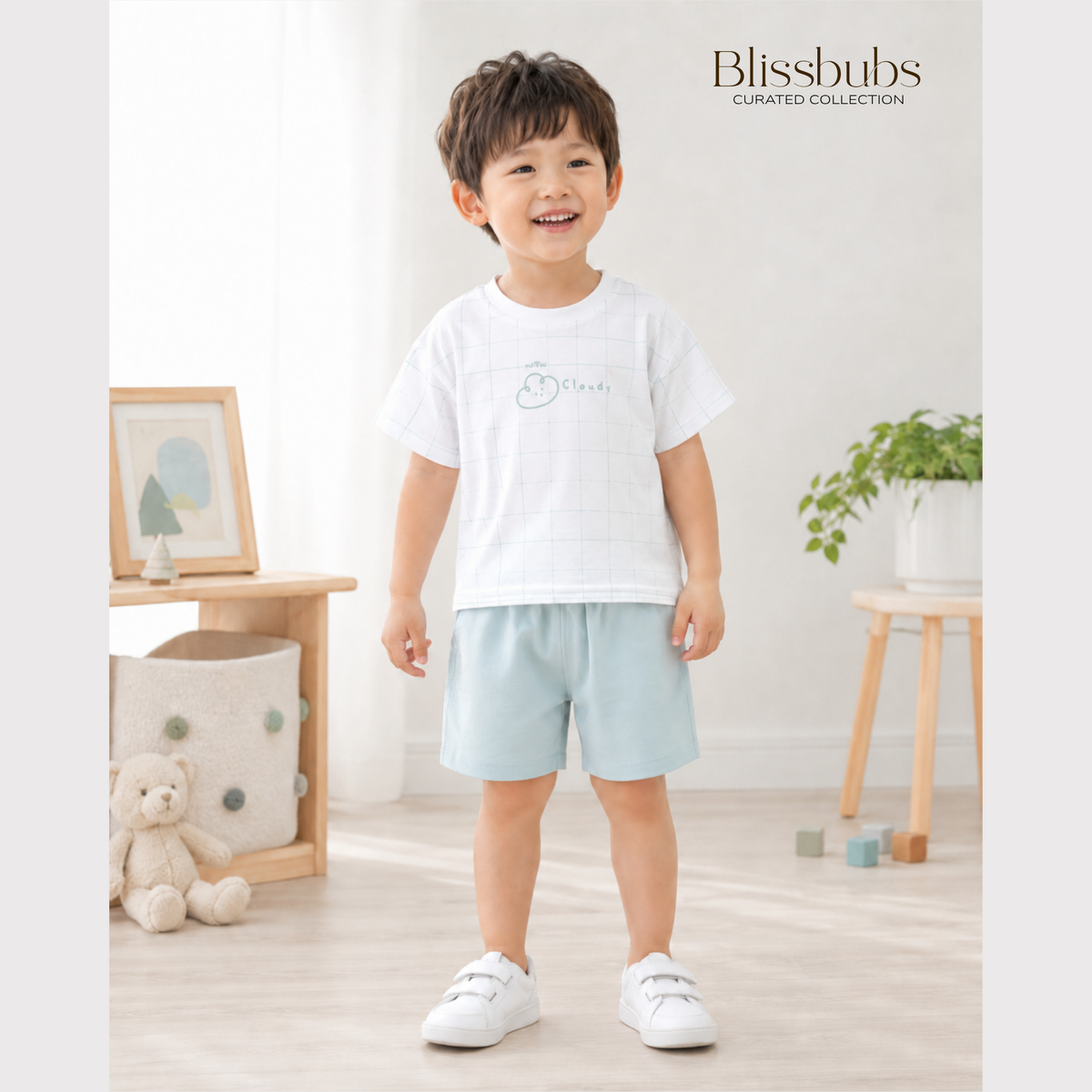 Smooth Touch Cloudy Short Set