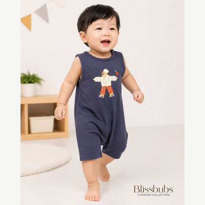 Woolly on Wheels Romper