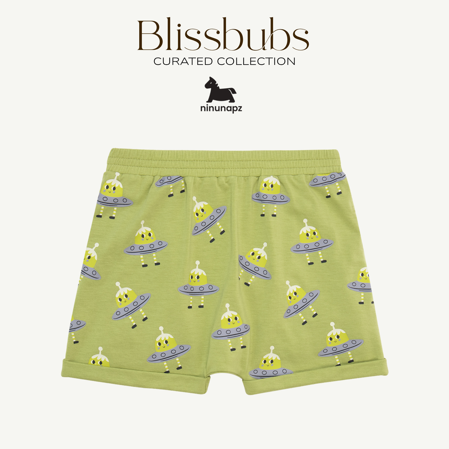 Summer UFO Short Set | Buttery-Soft Comfort for Sunny Little Explorers
