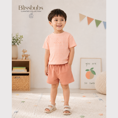 Smooth Touch Peachies Short Set | Silky Soft Signature Petit Comfort