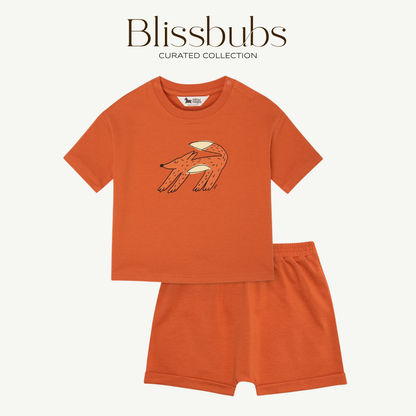 Napping Fox Short Set