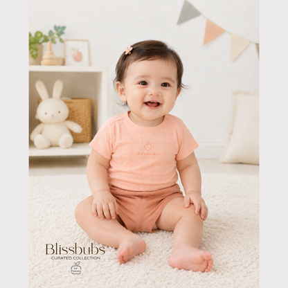 Smooth Touch Peachies Short Set | Silky Soft Signature Petit Comfort