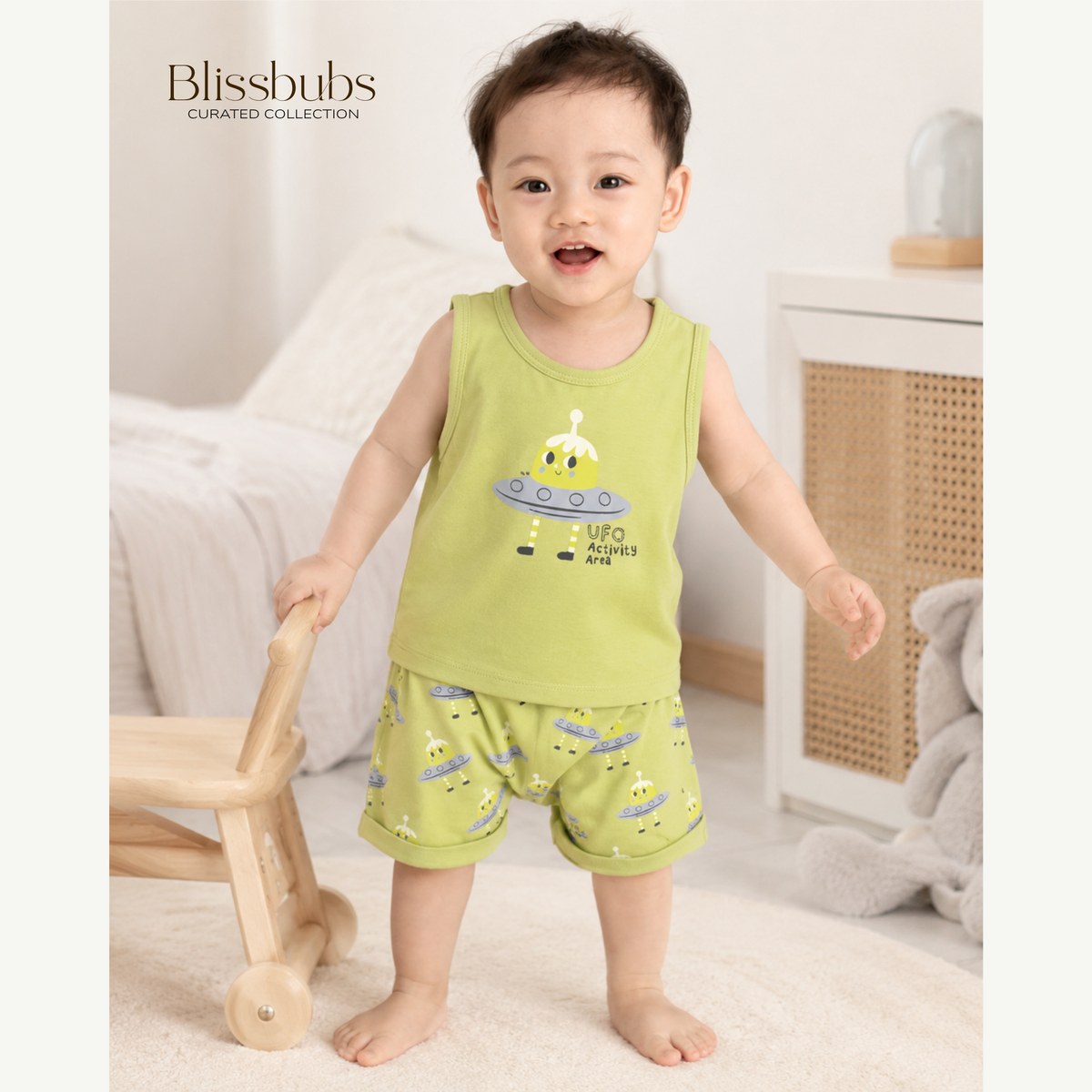 Summer UFO Short Set