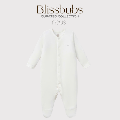 Pure Cloud Jumpsuit | Soft Full-Cover Comfort for Newborns
