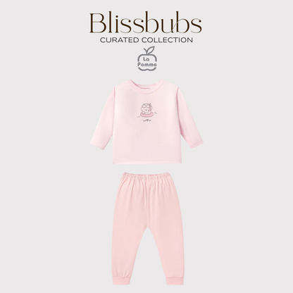 Smooth Touch Pink Float Long Set | Silky-Soft Signature Petit Comfort