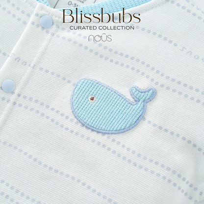 Whale Breeze Short Set | Light Modal-Poly for Daily Comfort