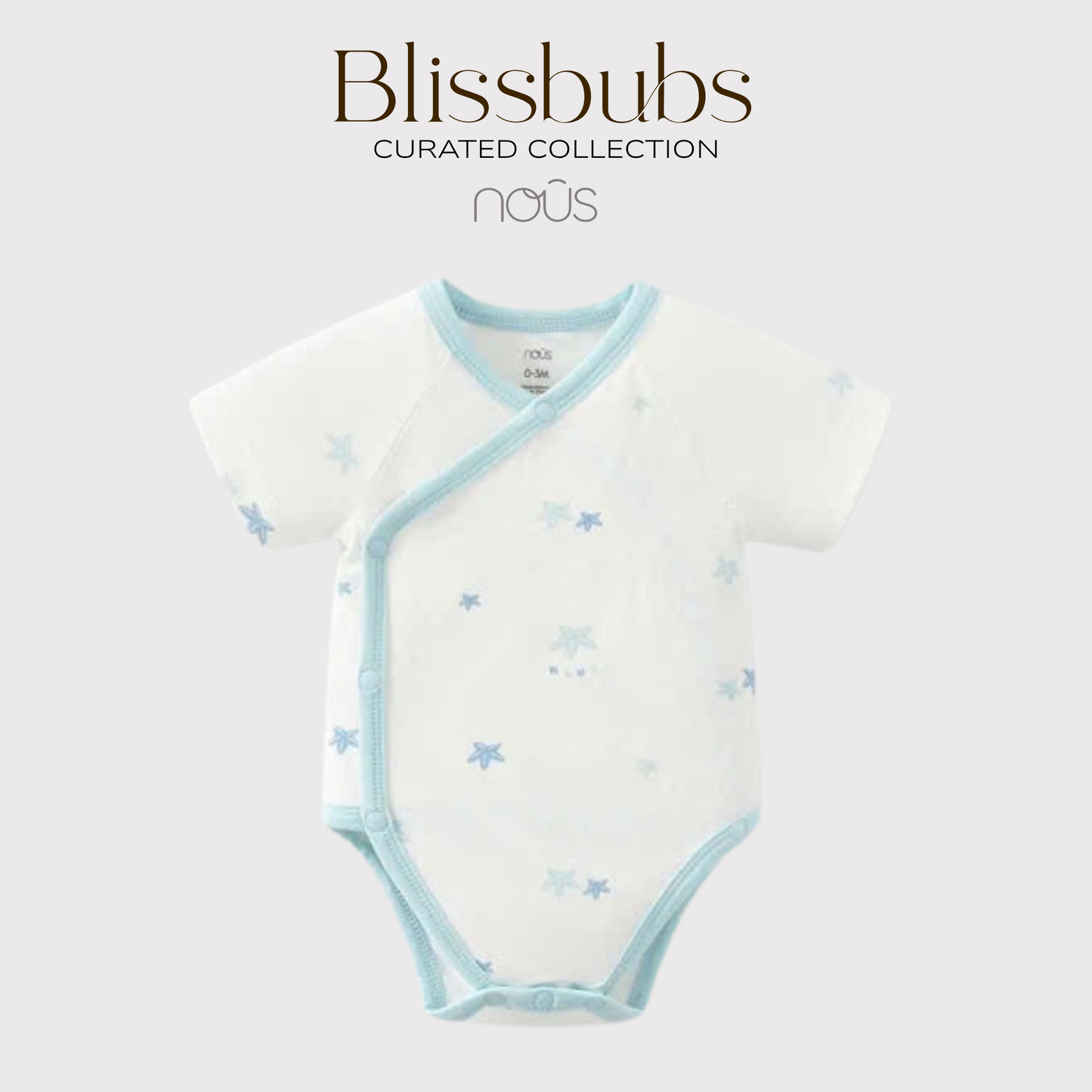 Starry Bodysuit Set | Soft Nu Petit Comfort for Precious Bubs