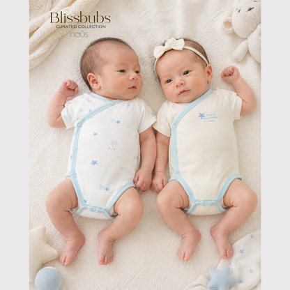 Starry Bodysuit Set | Soft Nu Petit Comfort for Precious Bubs