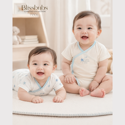 Starry Bodysuit Set | Soft Nu Petit Comfort for Precious Bubs