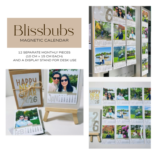 Personalized Magnetic Calendar
