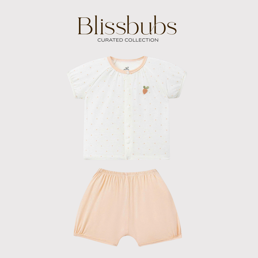 Strawberry Garden Short Set