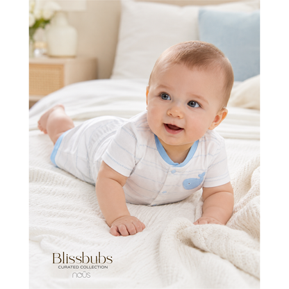 Whale Breeze Short Set | Light Modal-Poly for Daily Comfort