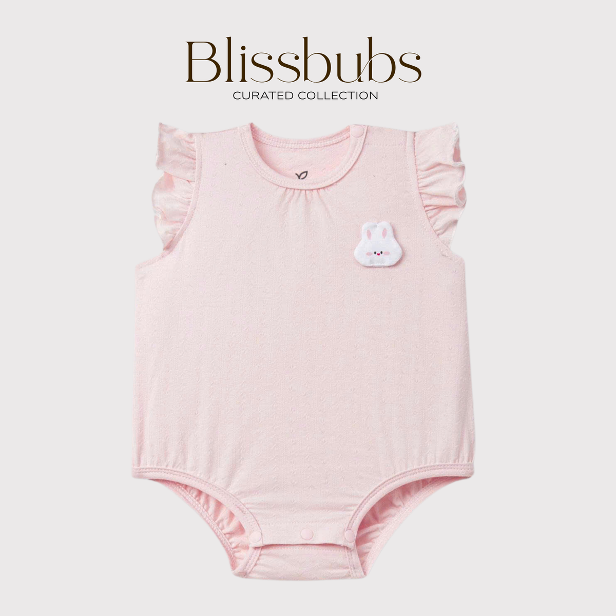 Bunny Blush Bodysuit Bloomer Set