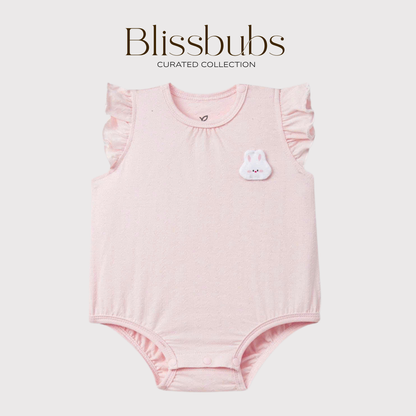 Bunny Blush Bodysuit Bloomer Set