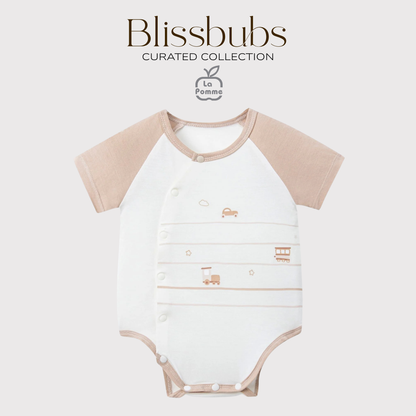 Dreamy Car Bodysuit | Silky-Soft Signature Petit Comfort for Little Bubs