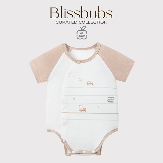 Dreamy Car Bodysuit | Silky-Soft Signature Petit Comfort for Little Bubs