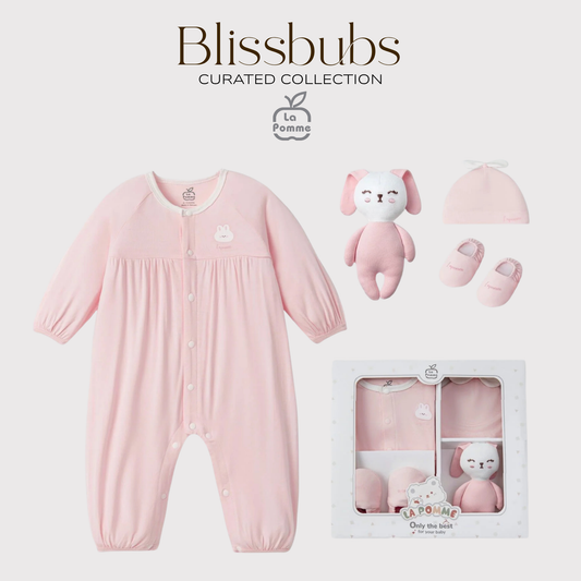 Newborn Gift Set | A Silky-Soft Welcome for Baby Girls
