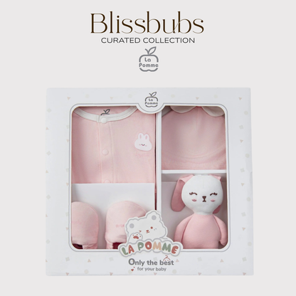 Newborn Gift Set | A Silky-Soft Welcome for Baby Girls