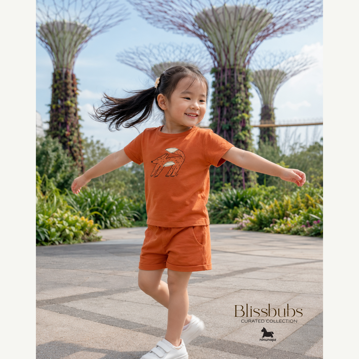 Napping Fox Short Set | Buttery-Soft Comfort for Every Little Adventure