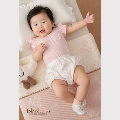 Bunny Blush Bodysuit Bloomer Set