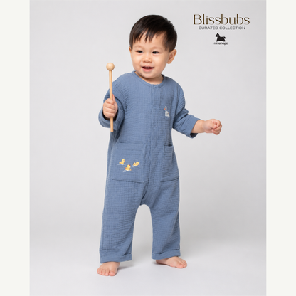 Quacky Crew Jumpsuit | Ultra-Soft Comfort for Aircon and Cooler Days