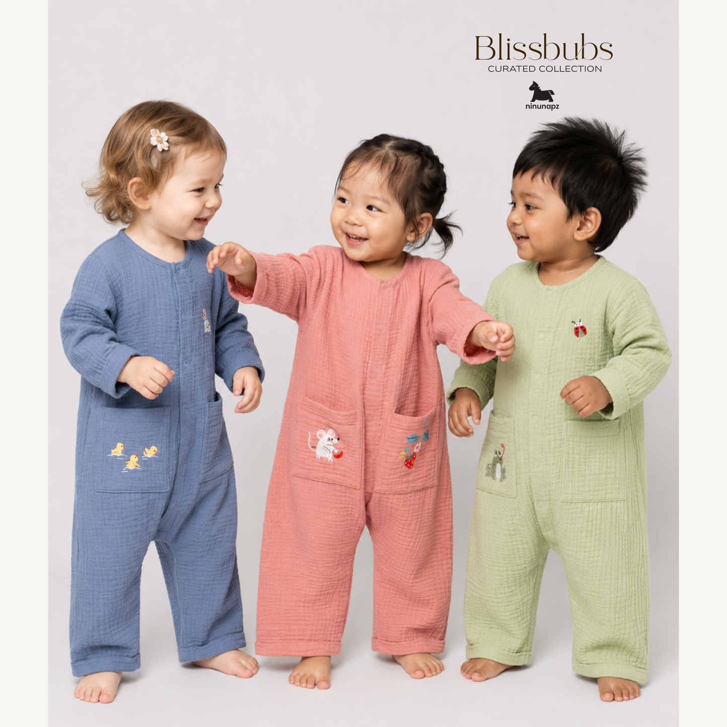 Quacky Crew Jumpsuit | Ultra-Soft Comfort for Aircon and Cooler Days