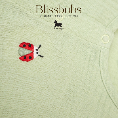 Froggy Bugsy Jumpsuit | Ultra-Soft Comfort for Aircon and Cooler Days