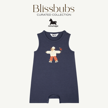Woolly on Wheels Romper | Buttery-Soft Comfort for Sunny Little Days