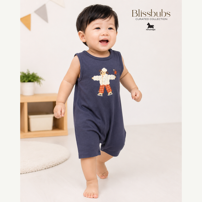 Woolly on Wheels Romper | Buttery-Soft Comfort for Sunny Little Days